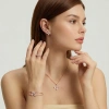 NOLYN Osmanthus Series Osmanthus Language Love Bracelet and Jewelry from Nolyn, sweet original pink mother-of-pearl, is a perfect gift for your girlfriend details Picture